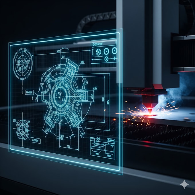 create super dxf files for cnc, laser cutting, and engraving