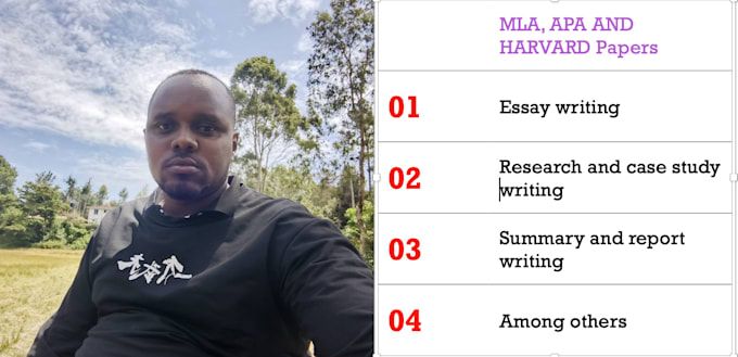 proofread and edit apa, mla and harvard papers in 12 hours