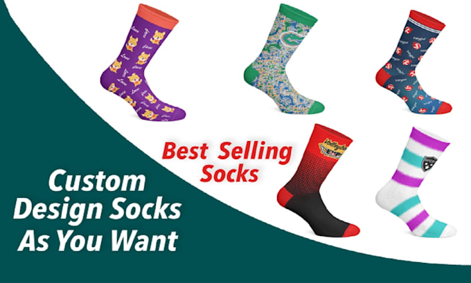 make a custom and pattern socks design