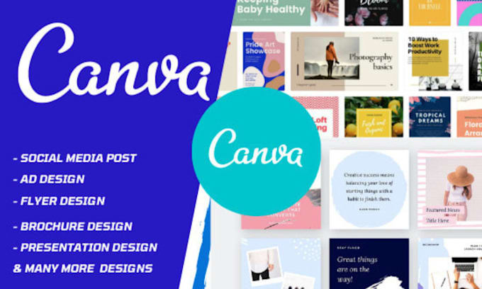 Design canva social media post design templates for your brand by ...