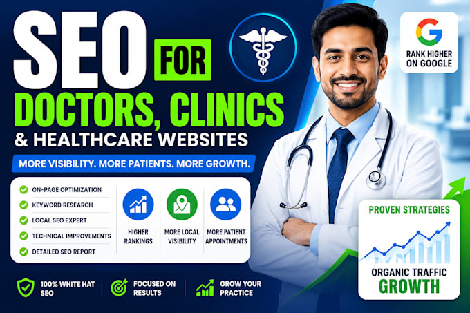 seo for doctors, clinics, and healthcare websites