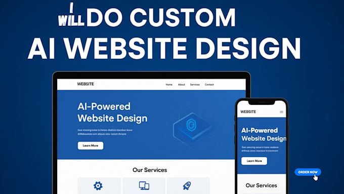 do custom ai website design