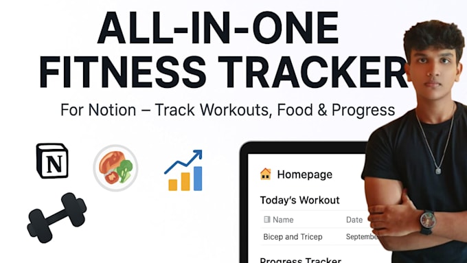 Create an all in one notion fitness template by Armaan_fakih | Fiverr