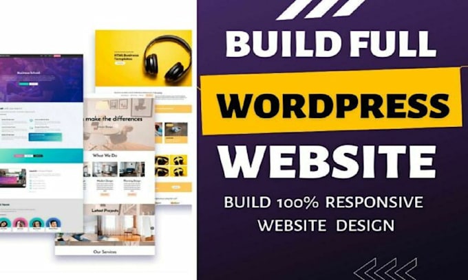 develop wordpress blog websites professionally