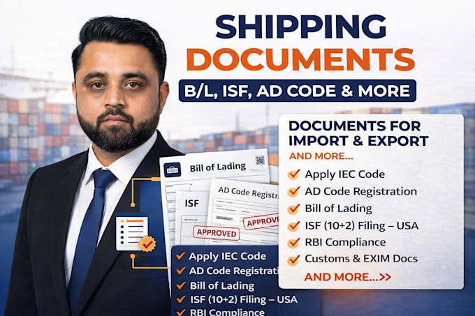 handle import export operations and compliance