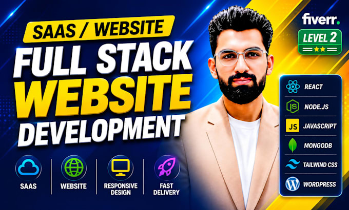 develop your website or saas web app as a full stack mern developer