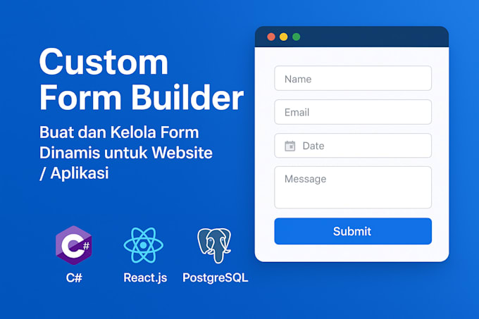 build custom dynamic form builder with approval workflow in react and dot net 8