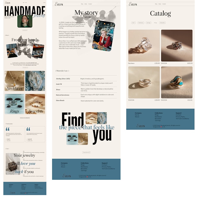 design a website on figma