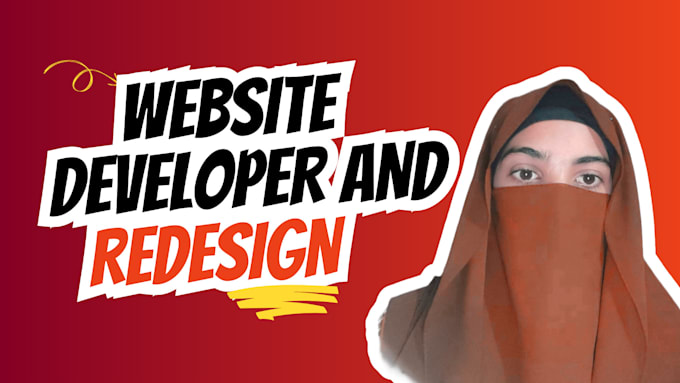 make website on wix or google site and redesign