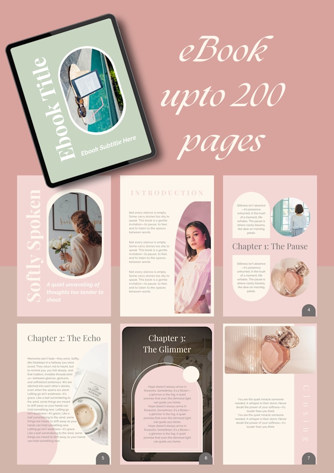 design a professional ebook, lead magnet, digital guide