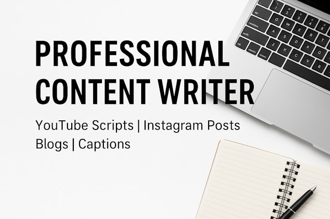writing engaging youtube scripts and social media captions