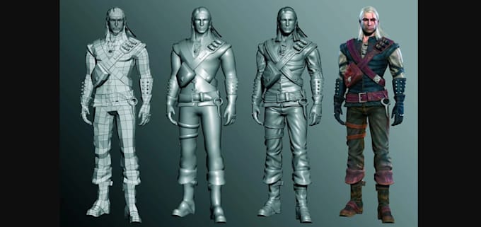 Design realistic second life 3d avatars, fantasy roleplay characters ...