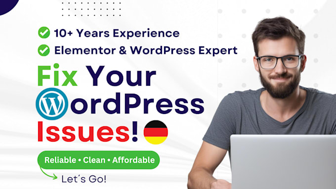 fix wordpress issues errors and problems