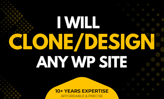 clone or redesign any website in wordpress elementor