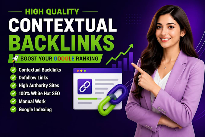 build high quality contextual backlinks and domain rating