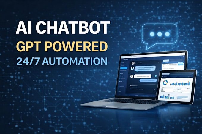 build custom ai chatbot using openai gpt for website and business automation