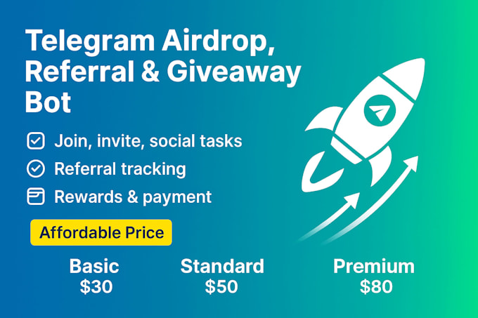 create telegram airdrop bot