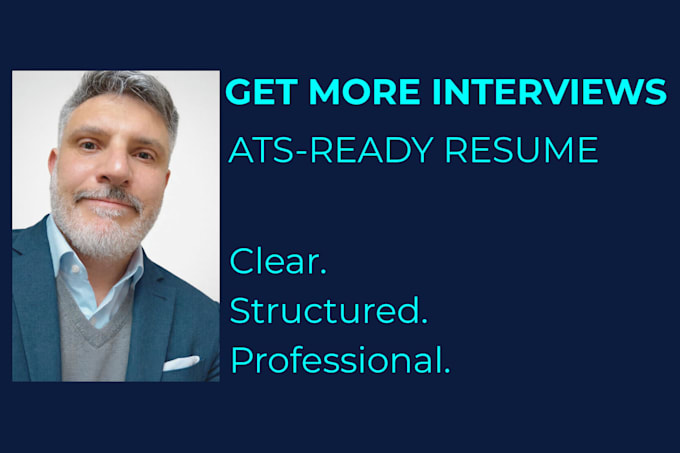 rewrite your CV or resume for ats and senior roles
