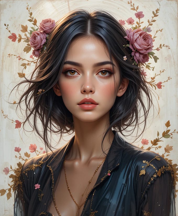create a digital oil painting