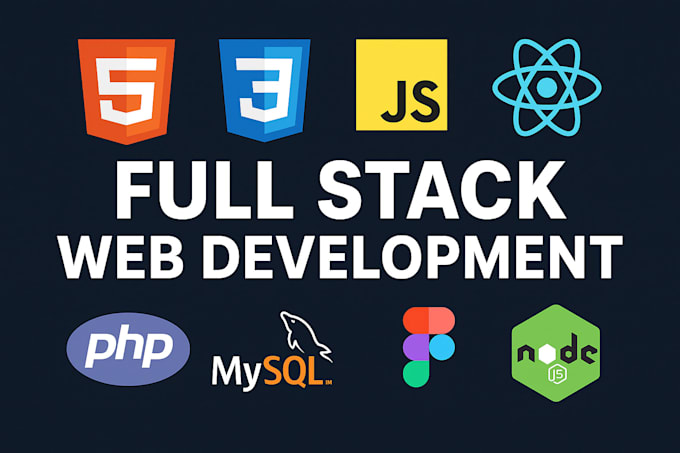 be your full stack web developer