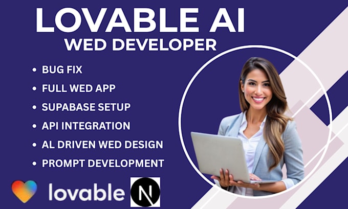 Build and fix lovable ai apps, web apps with supabase, bolt new and ...