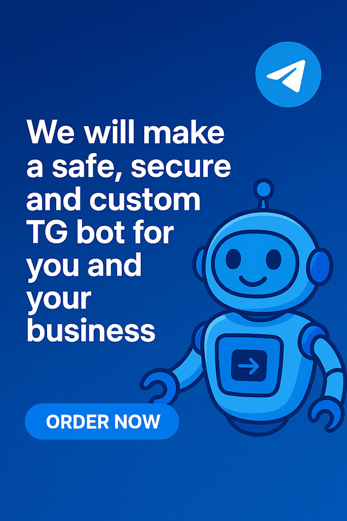 build a secure, custom telegram bot for your business