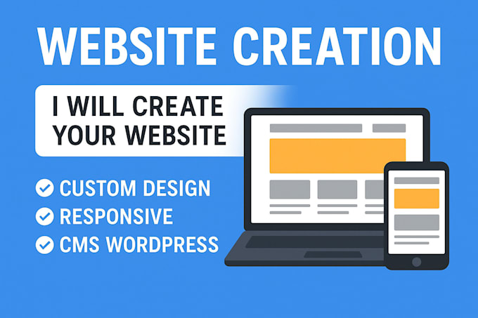 create a professional responsive website