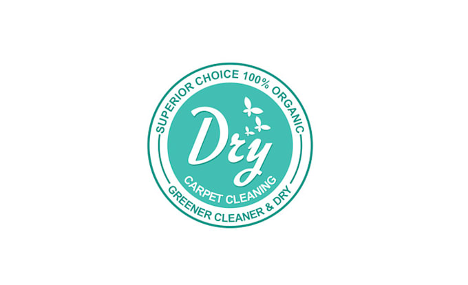 design glamorous organic dry carpet cleaning logo
