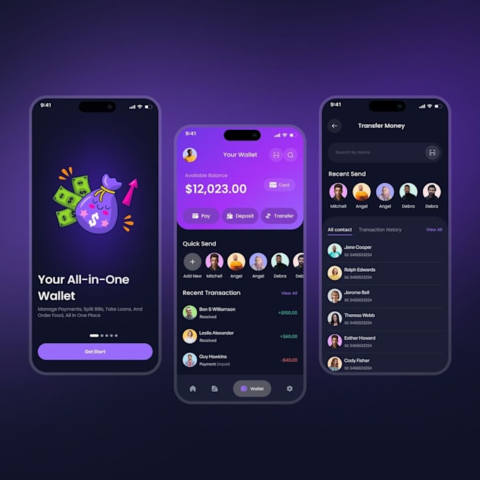 Develop a secure fintech app and crypto wallet with blockchain ...