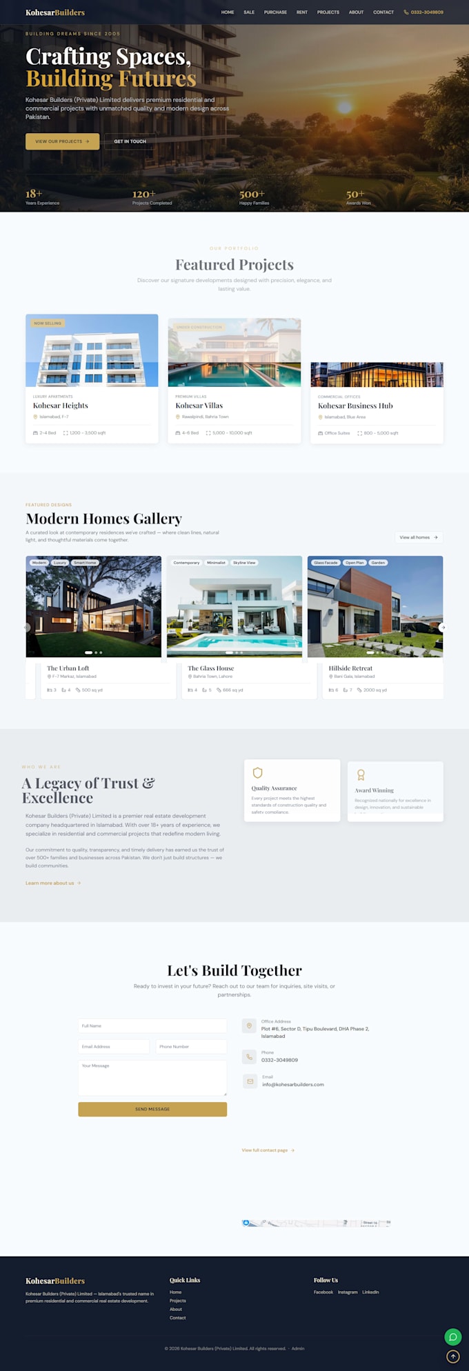 make fully functional website