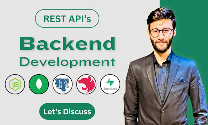 develop API in node, express, postgresql, mongodb, supabase