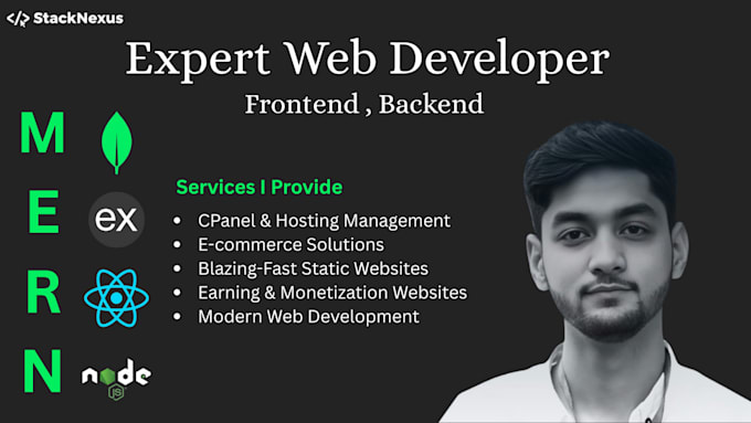 develop mern stack web applications