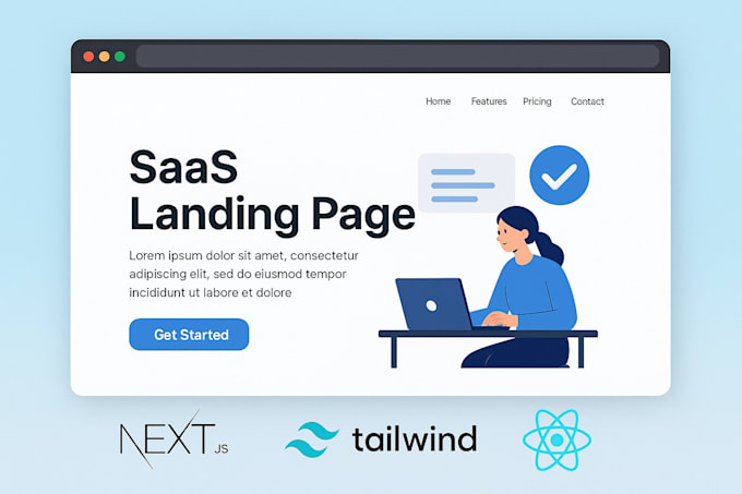 build a responsive framer landing page with sleek UI and animations