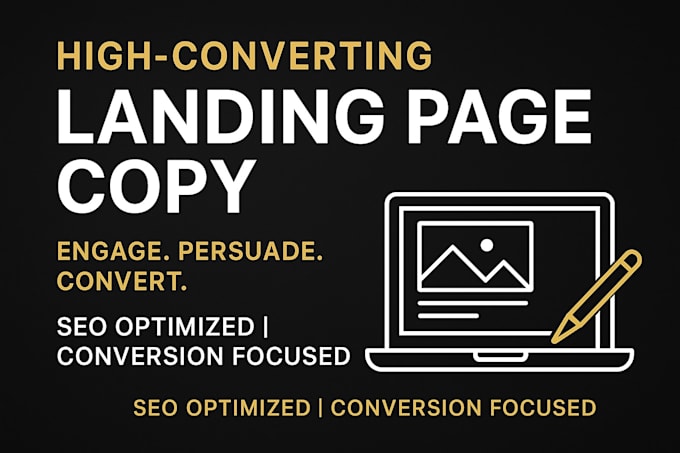 write high converting landing page copy that drives sales