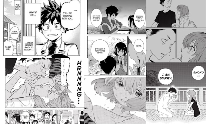 draw sfw nsfw manga comic page webtoon doujinshi anime art panels