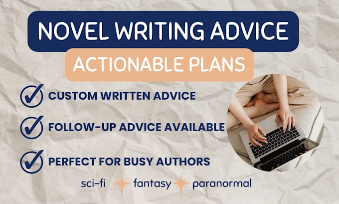 give written advice to help you write your novel