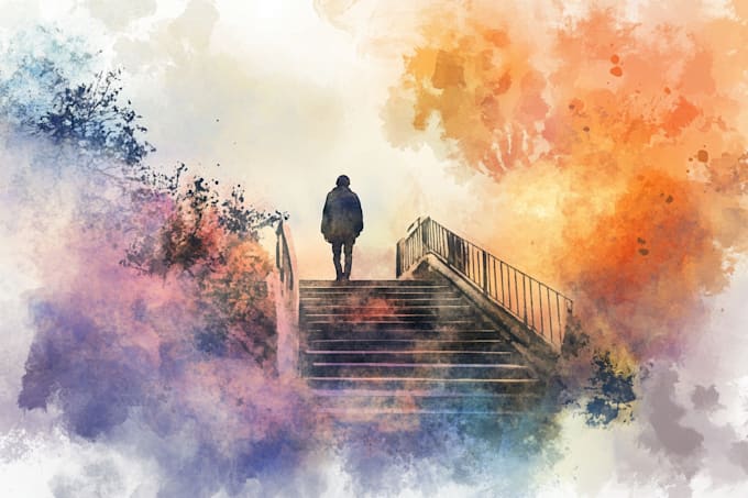 Make watercolor illustrations of animals, birds, and nature by ...