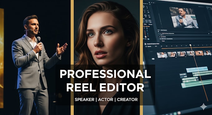 create a captivating speaker reel, showreel, or demo reel