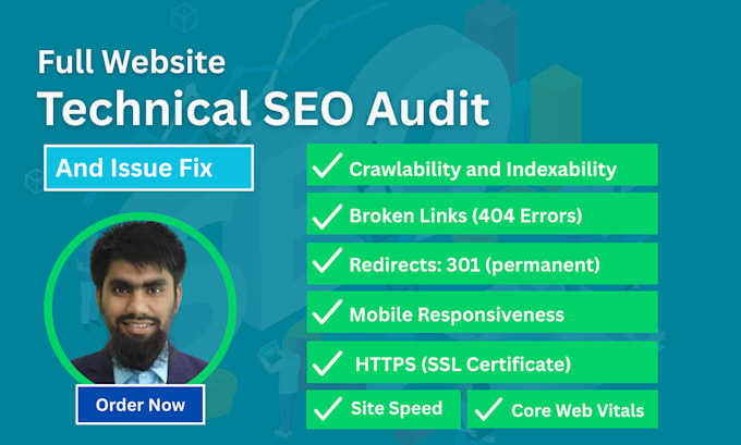 do a complete technical SEO audit and fix all issues