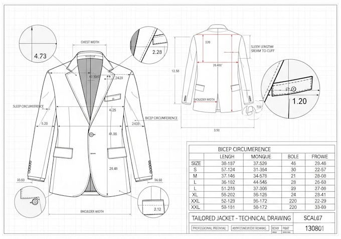 craft your apparel tech pack for production