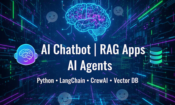 develop custom ai agents using langchain, crewai, and rag