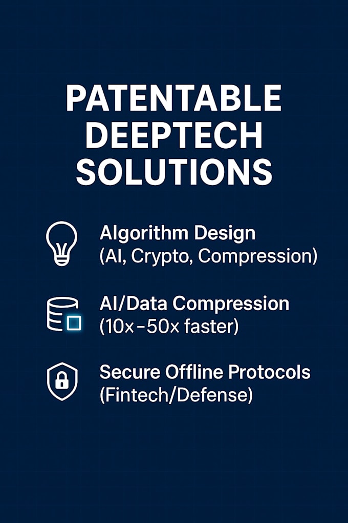 do algorithm design patentable ai solutions
