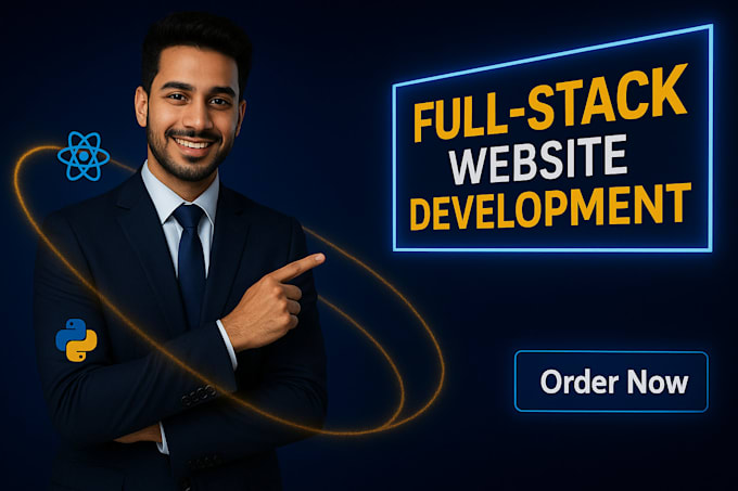 build website, full stack website, website developer