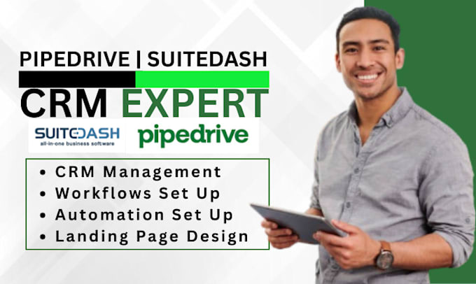 Set up pipedrive automation dashboard suitedash workflows manage crm ...