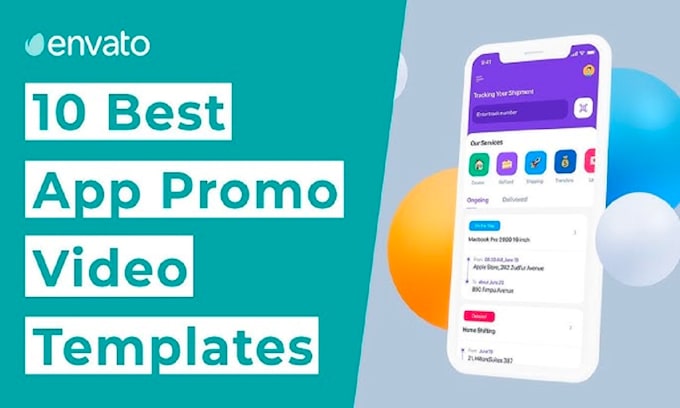 create app promo, saas promo video, website demo video
