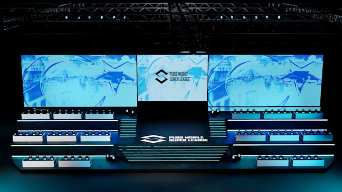 professional 3d stage design for events, concerts exhibitions unreal engine