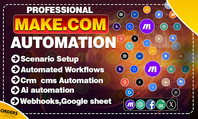 build custom automation with make com and n8n integrations