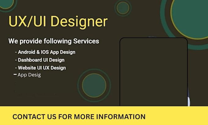 do mobile app design UI UX in figma