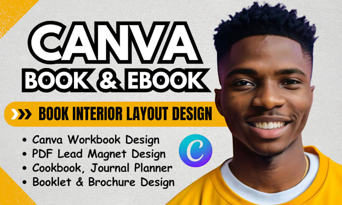 Create canva ebook design canva workbook journal planner pdf lead