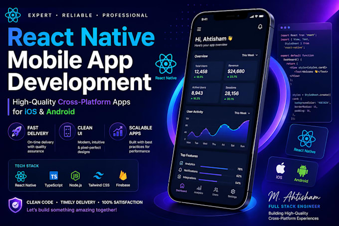 build android apps with react native